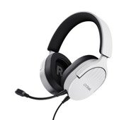 Słuchawki przewodowe z mikrofonem Trust GXT 489W Fayzo Białe Gamingowe