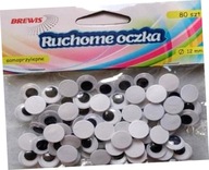 Ruchome oczka 12mm 80szt