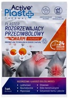 ACTIVE PLAST plaster rozgrzewający z kurkumą 1 szt.