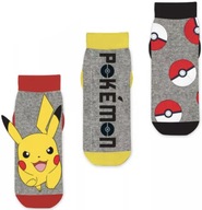 Ponožky POKEMON PIKACHU 3PAK 23/26