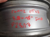 disk disk VW 5NA 5x112 ET43 7J 18" 5NA601025AD