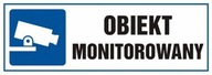 Znak - Obiekt monitorowany 10,5 X 29,7