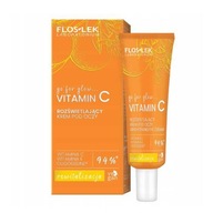 FLOSLEK Go For Glow Vitamin C Rozjasňujúci očný krém, 30ml