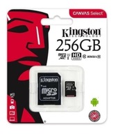 Pamäťová karta SDXC Kingston microSD 256 GB