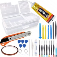 FORRASZTÁSI SZERVIZ KÉSZLET DUPLA DOBOZ KÉS RAGASZTÓ KAPTON