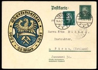 karta pocztowa Oberschlesien 1921-1931