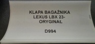 trunk door boot LEXUS LBX 23- original