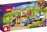 LEGO Friends 41441 SZKÓŁKA JEŹDZIECKA I PRZYCZEPA DLA KONIA HORSE TRAINING