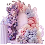 LUFI DEKORÁCIÓ RÓZSASZÍN SZÜLETÉSNAP ESKÜVŐ KERESZTELŐ BABA SHOWER LÁNY