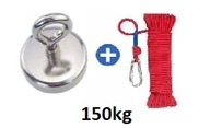 Magnetický držiak HAK neodymový magnet 150kg+LINA