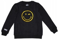 COOL CLUB Bluza chłopięca czarna Smiley World r. 116