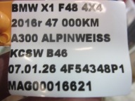 BMW X1 F48 telescope electrical damper bonnet boot 51247350837