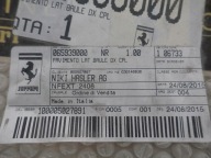 FERRARI 575 550 PANEL right rear part cover pillar