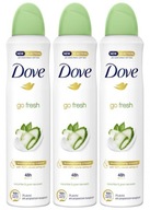 Dove Go Fresh dezodorant ogórek zielona herbata x3