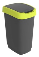 Szemeteskosár Rotho Twist 25L fedéllel