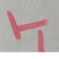 cover slupka C rear part side left Volkswagen Caddy 2K5867287E