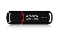 Pendrive ADATA UV150 AUV150-32G-RBK (32GB; USB 3.0; kolor czarny)