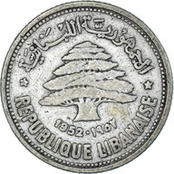 Moneta, Liban, 50 Piastres, 1952