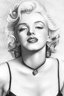 Marilyn Monroe obraz na plátne 60x40 veľa vz. 7