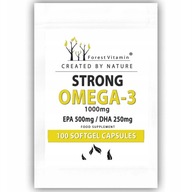 FOREST VITAMIN Strong Omega-3 100caps EPA DHA KOŽA SRDCE MOZOG IMUNITA