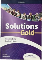 Solutions GOLD intermediate podręcznik students book OXFORD