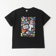 Dziecko Odzież T-shirty zabawa alfabetu Prints luźne mody B380-49