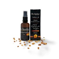 Naturalny olejek bursztynowy 50ml zdrowie Dr Amber