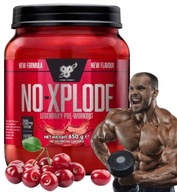 PREDTRÉNINGOVÁ sila citrulín kofeín BSN NO Xplode 3.0 Red Rush 650g