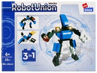 KOCKY pre CHLAPCOV konštrukčné SADA 33 prvkov ROBOT 3v1 alleBLOX 6+