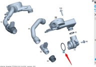 Tesnenie hadicového vedenia MERCEDES OM642 OE