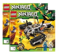 LEGO INSTRUKCJA - Ninjago Ultra Sonic Raider 9449 2012r.