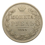 Rosja/Polska - 1 rubel 1844 r. MW (2)
