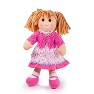 Bábika Bigjigs Toys Becky - VEĽKÁ plyšová hračka Ragdoll