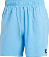 SPODENKI KĄPIELOWE MĘSKIE ADIDAS SOLID CLX SHORT-LENGTH BŁĘKITNE r 2XL