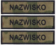 IMIENNIK nazwisko wojskowe na mundur WZ2010 US-22 x3 szt.