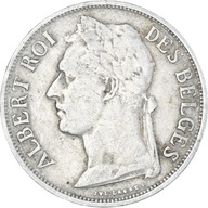 Moneta, Kongo Belgijskie, Albert I, Franc, 1927, E