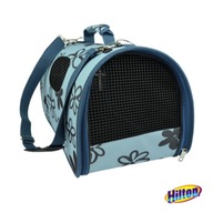 HILTON Torba transportowa niebieska kwiaty 43x24x26cm