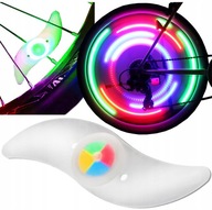 NEON KERÉKPÁR KÜLLŐVÉDŐ RGB LED LÁMPA TÖBBSZÍNŰ 1x