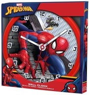 Nástenné hodiny Wall clock 25cm Spiderman SPD3601 Kids Euroswan