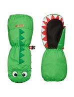 Detské dvojprstové rukavice Kombi Animal Family L Jasná zelená
