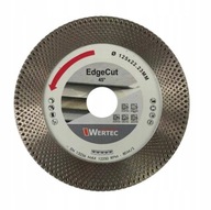 TARCZE DIAMENTOWA EDGECUT 125X22,23MM WERTEC