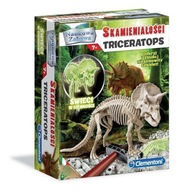 Clementoni - Skamieniałości Triceratops - Świecący w ciemności 60892