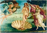 Puzzle Zrodenie Venuše 1000, Botticelli, 1485 dielikov.