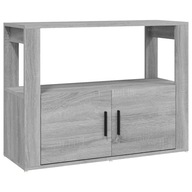 vidaXL Skrinka, sivý dub sonoma, 80x30x60 cm, materiál na báze dreva