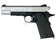 Pistolet airsoftowy CyberGun GBB Colt 1911 Rail Co2 Dual Tone