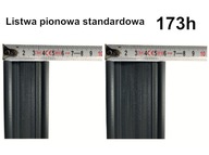 Listwa pionowa ogrodzeniowa - 1 sztuka 173h standardowa