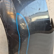 TOYOTA YARIS II 2 05-11 fender front front left