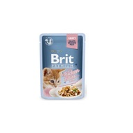 Brit Pouch filet kurczaka w sosie dla kociąt 85g