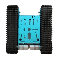 Tank Track Inteligentné auto podvozok 2WD DIY