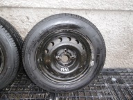 discs metal + tyres 14 175/65 4x100 ET49 OPEL